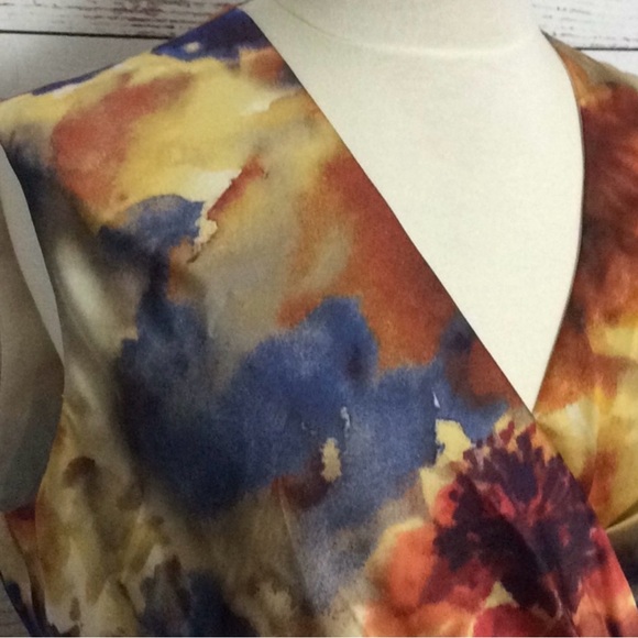 Ralph Lauren Multicolor sleeveless floral sheath dress - Picture 3 of 14